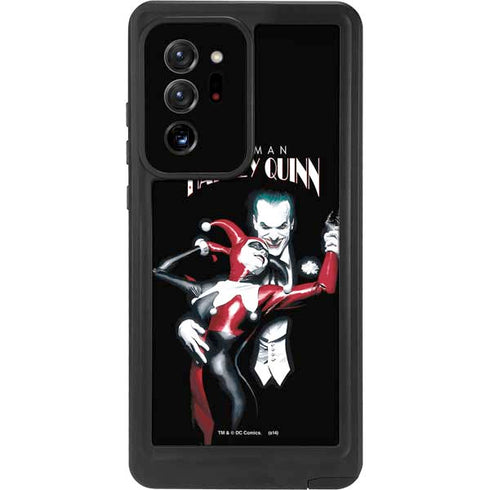 DC Comics The Joker Batman: Harley Quinn Cover #1 Art by Alex Ross. Piece Also known as Tango with Evil Galaxy Note20 Ultra 5G Waterproof Case